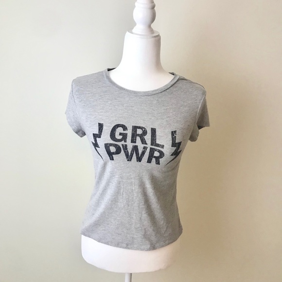 Divided Tops - Divided Girl Power Graphic Tee Divided Tops - Divided Girl Power Graphic Tee